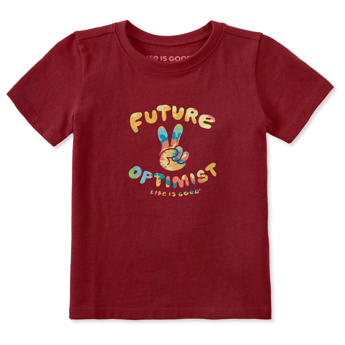 Toddler Future Optimist Short Sleeve Crusher Tee