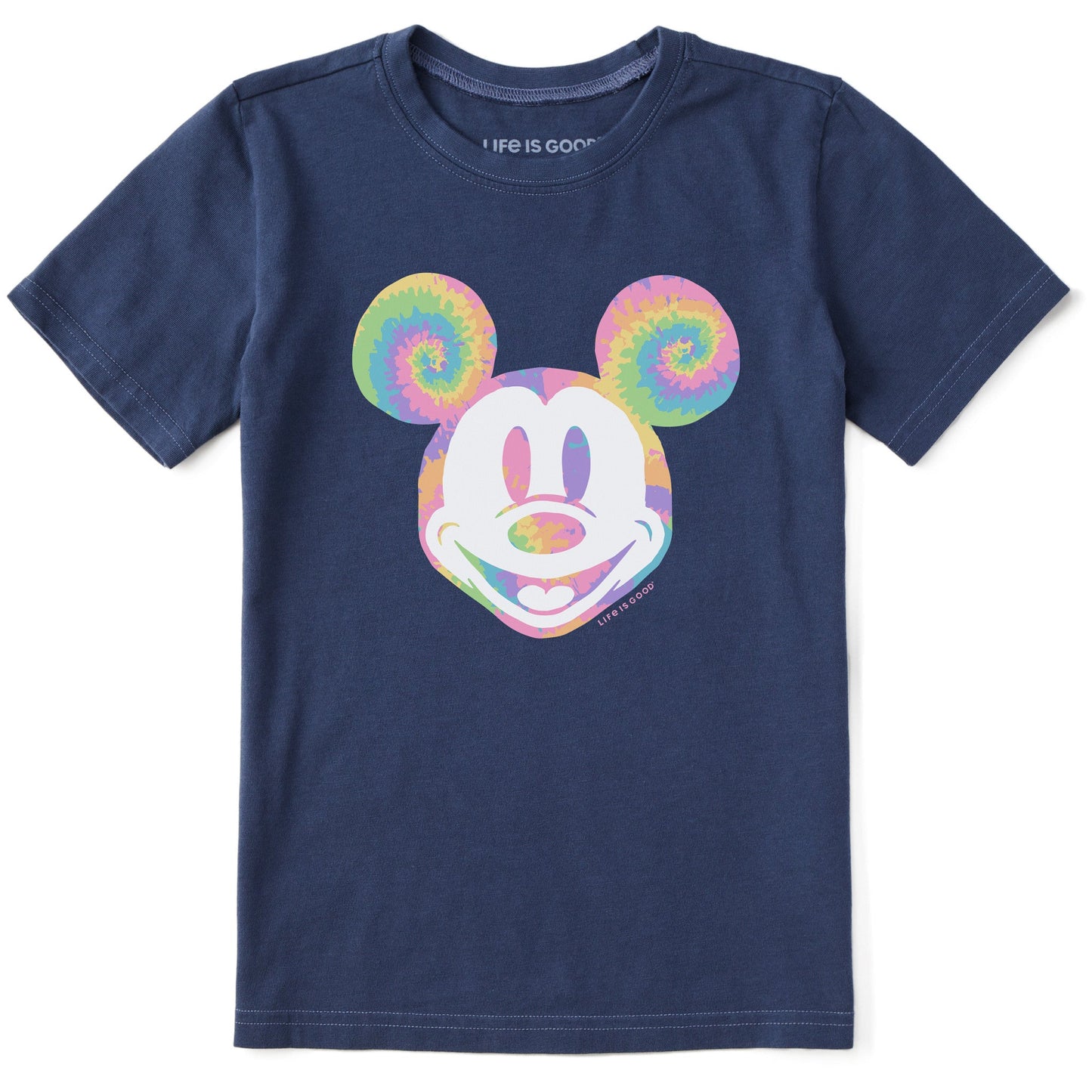 Kids Tie Dye Willie Short Sleeve Crusher Tee