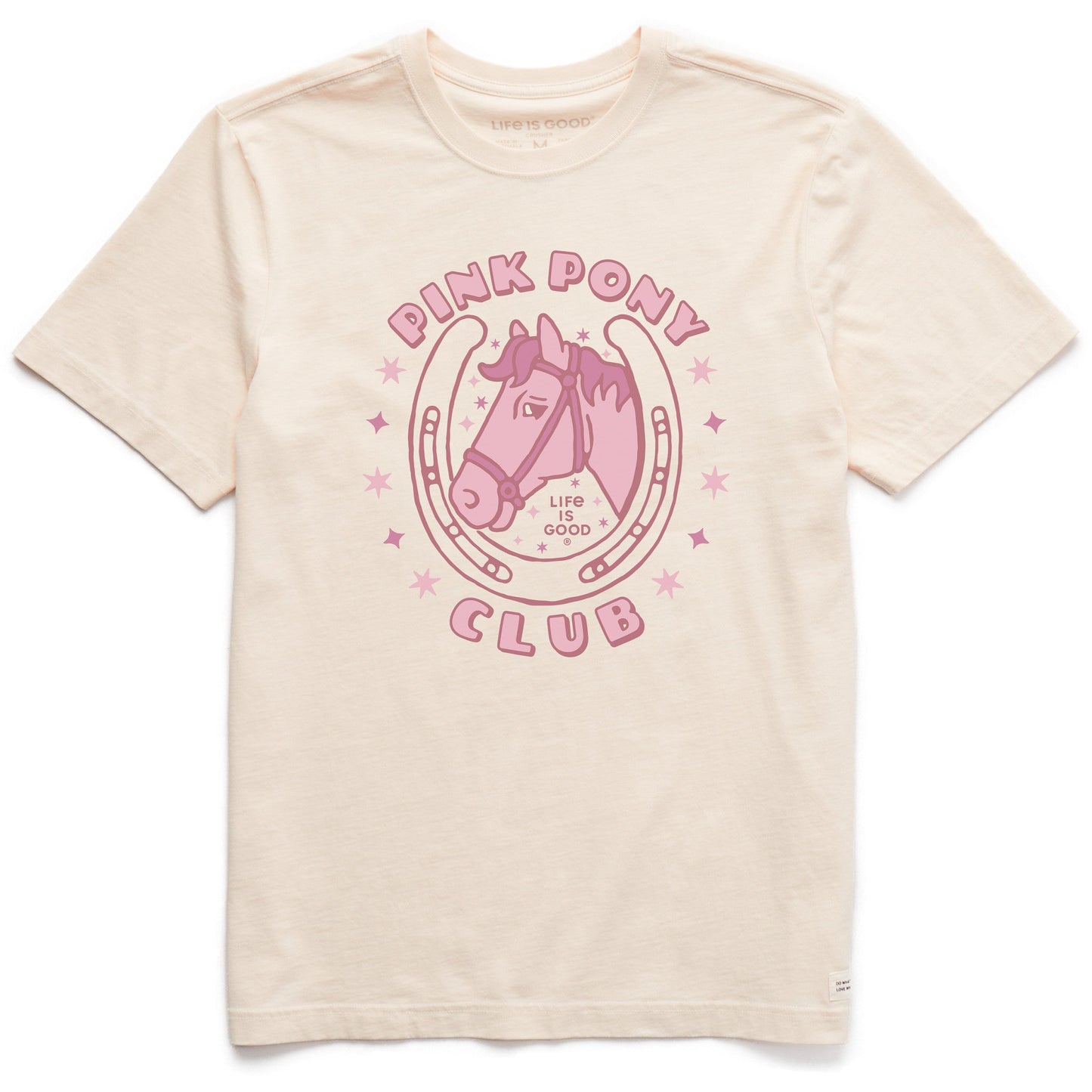 Men's Pink Pony Club Short Sleeve Crusher Tee