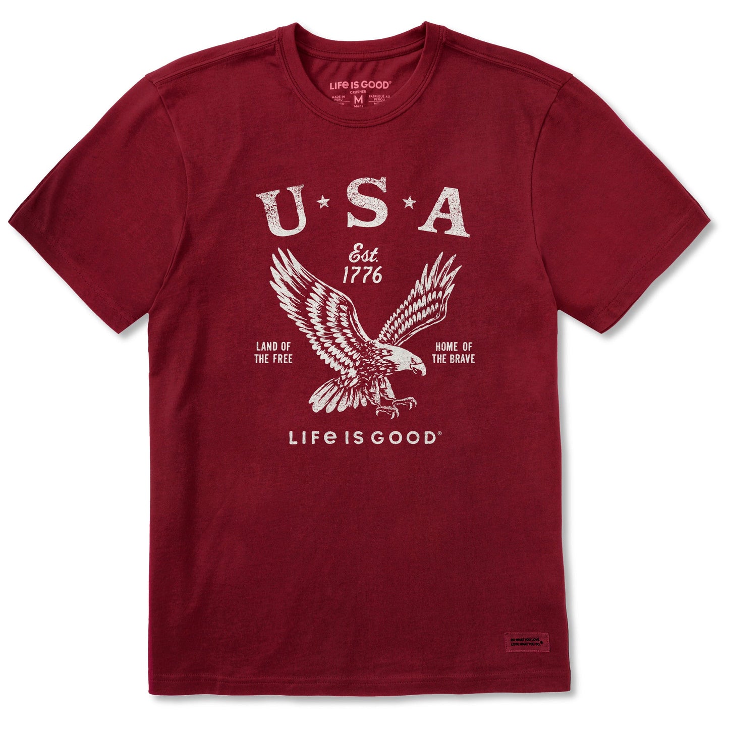 Men's USA 1776 Eagle Short Sleeve Tee