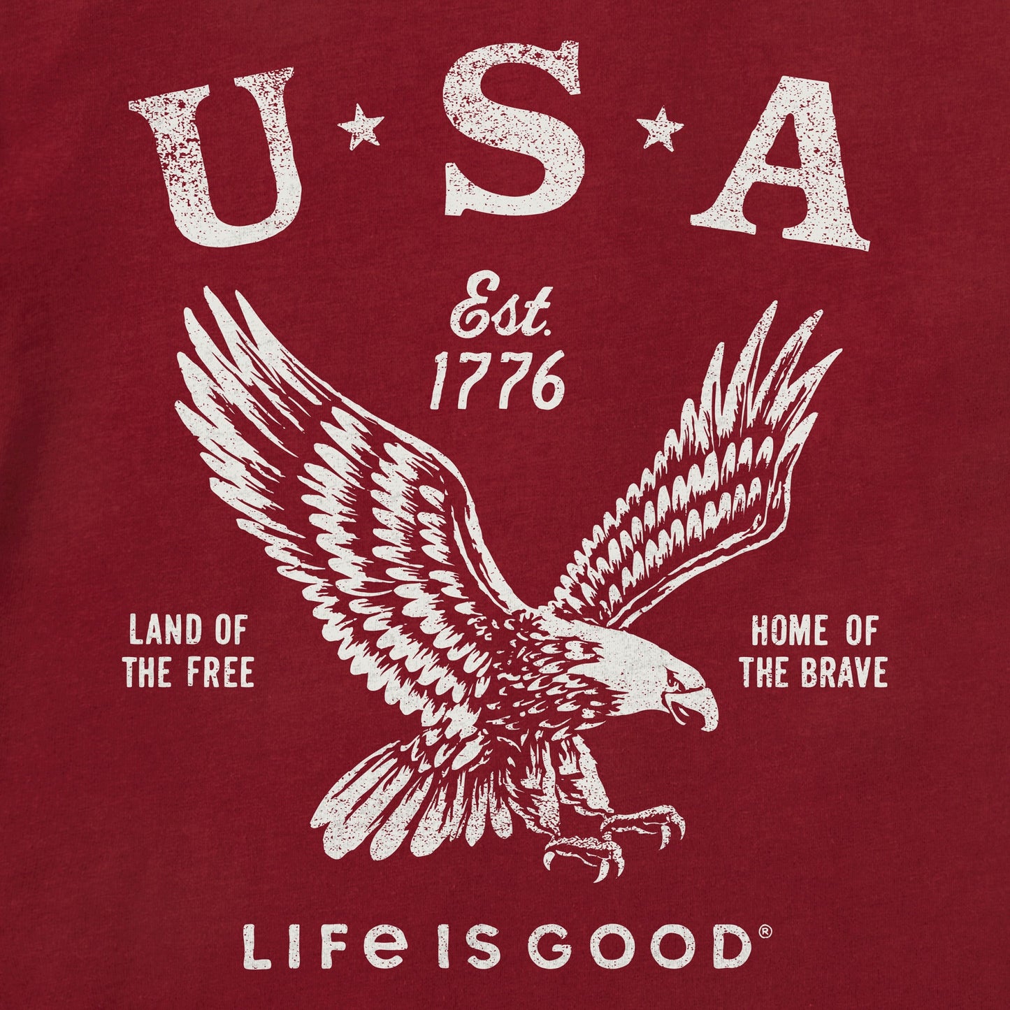 Men's USA 1776 Eagle Short Sleeve Tee