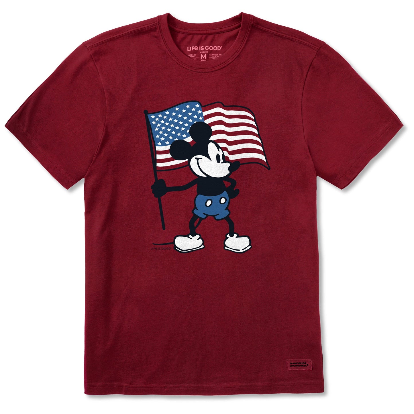 Men's Americana Steamboat Willie Short Sleeve Tee