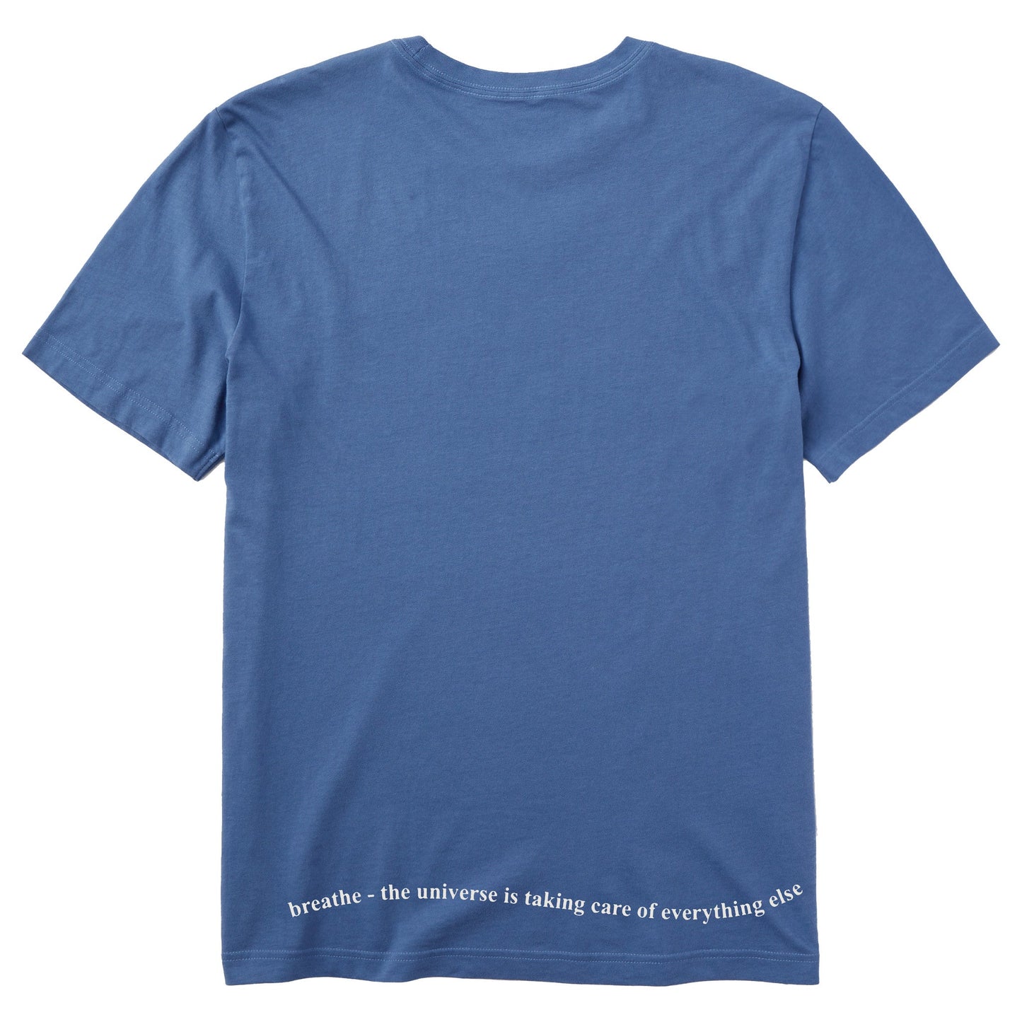 Men's Breathe Swirling Message Short Sleeve Crusher Tee