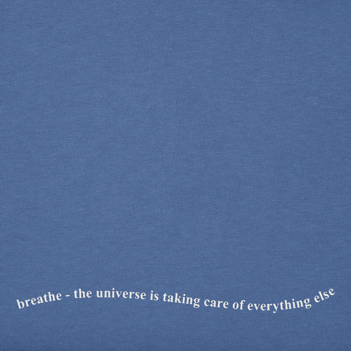 Men's Breathe Swirling Message Short Sleeve Crusher Tee