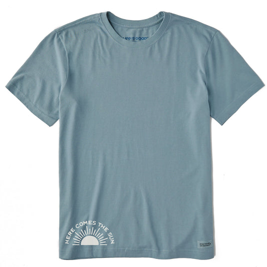 Men's Here Comes the Sunrise Short Sleeve Crusher Tee