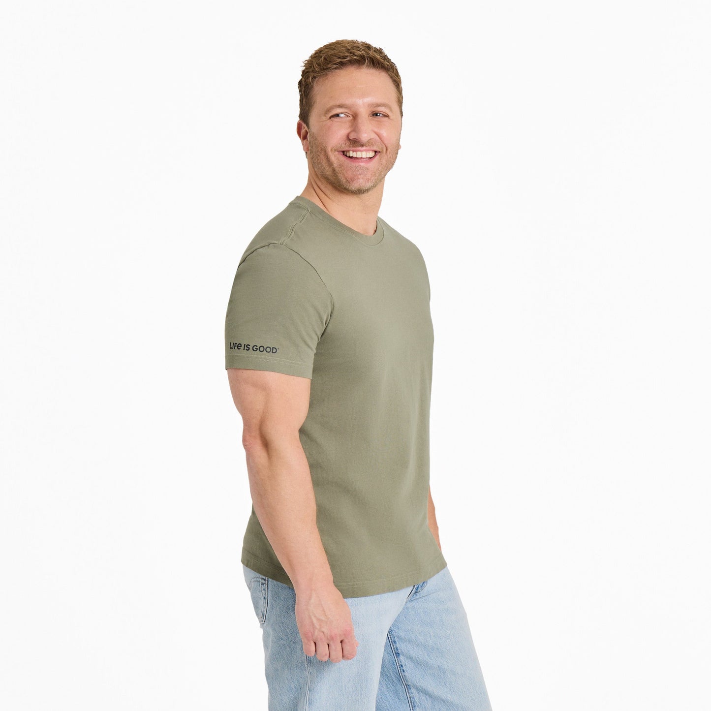 Men's Take it Outside LIG Short Sleeve Crusher Tee