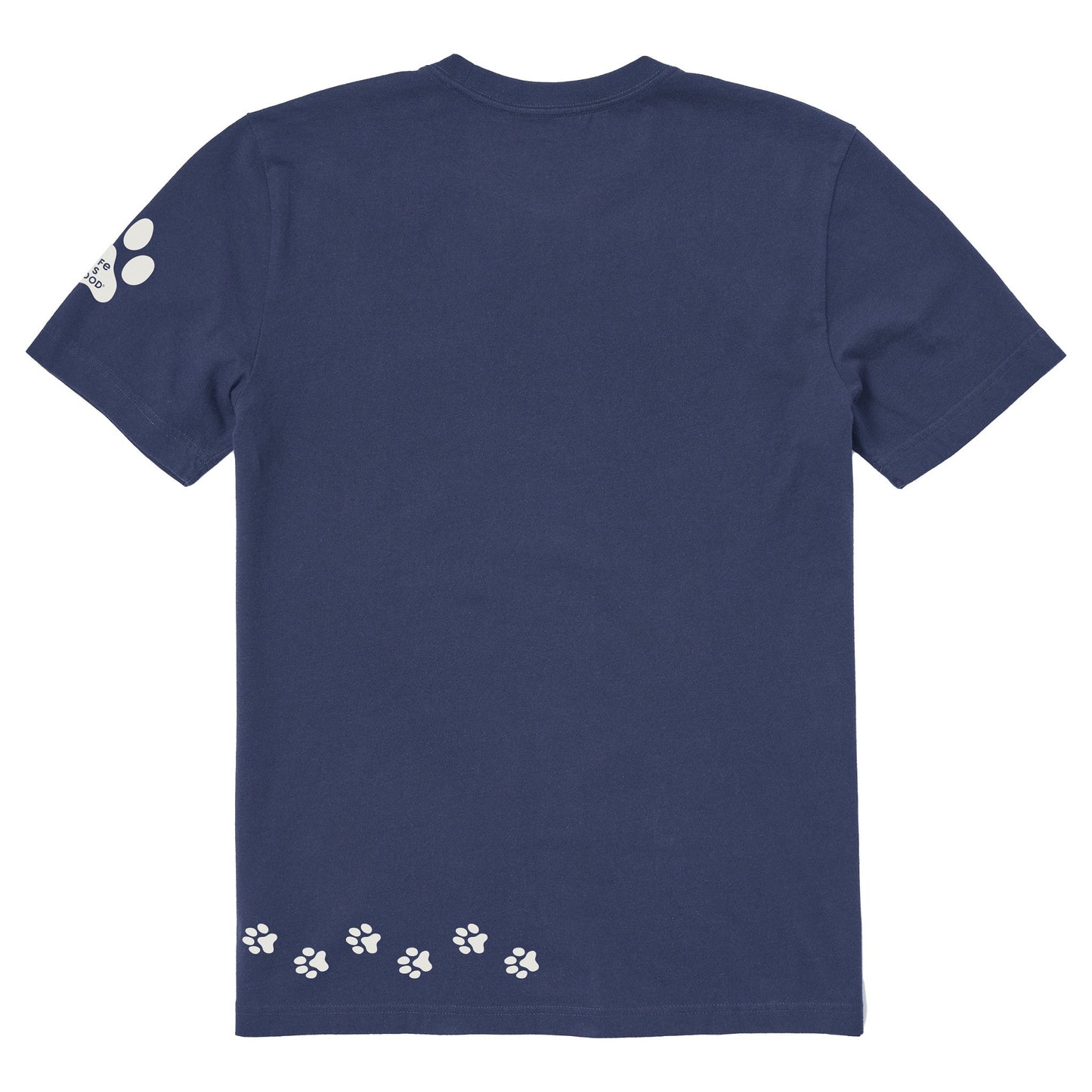 Men's Walking Paws Short Sleeve Crusher Tee