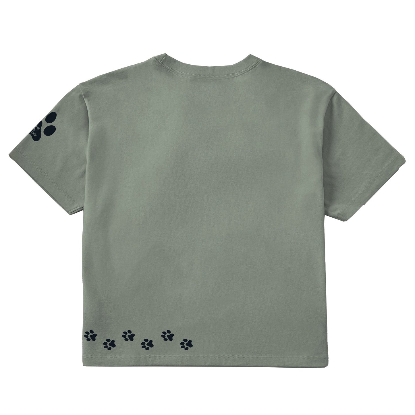 Women's Walking Paws Short Sleeve Crusher Boxy Tee