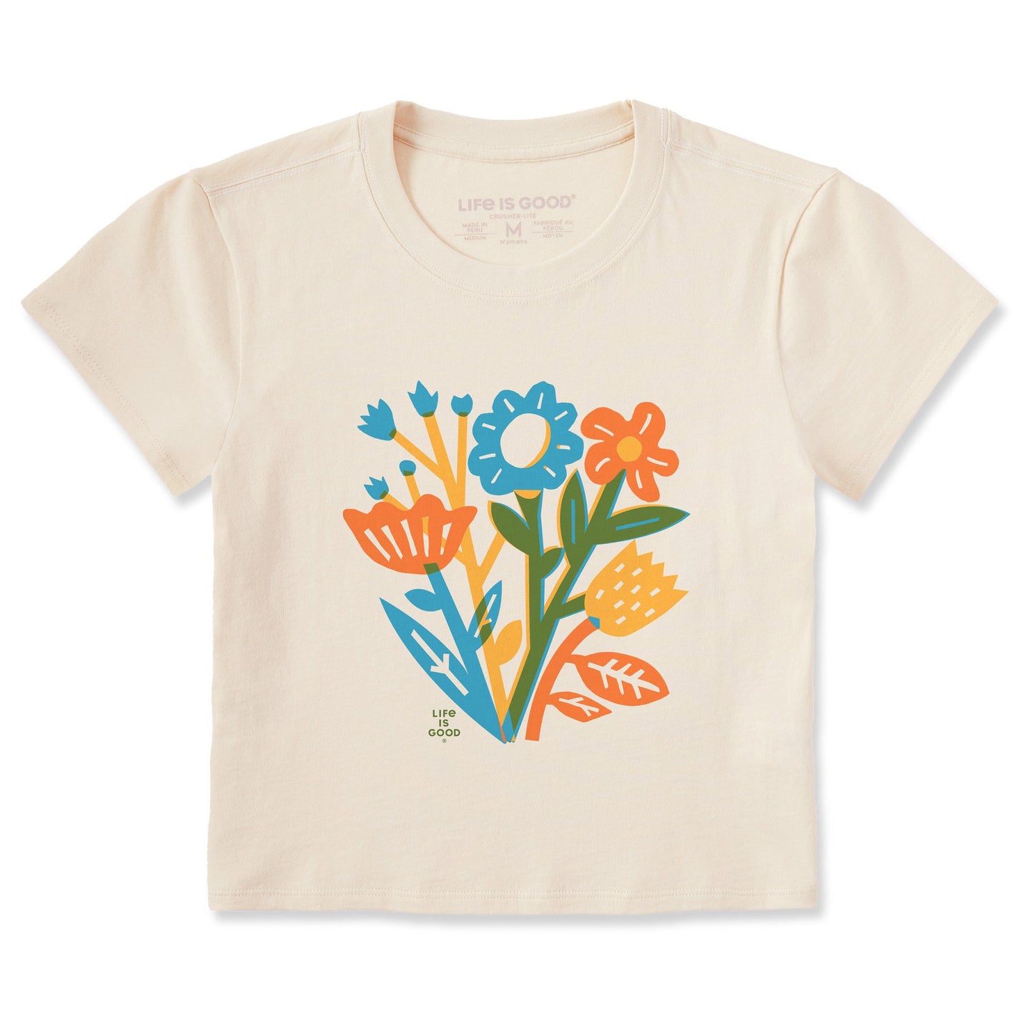Women's Wildflower Splash Crusher-LITE Shrunken Tee