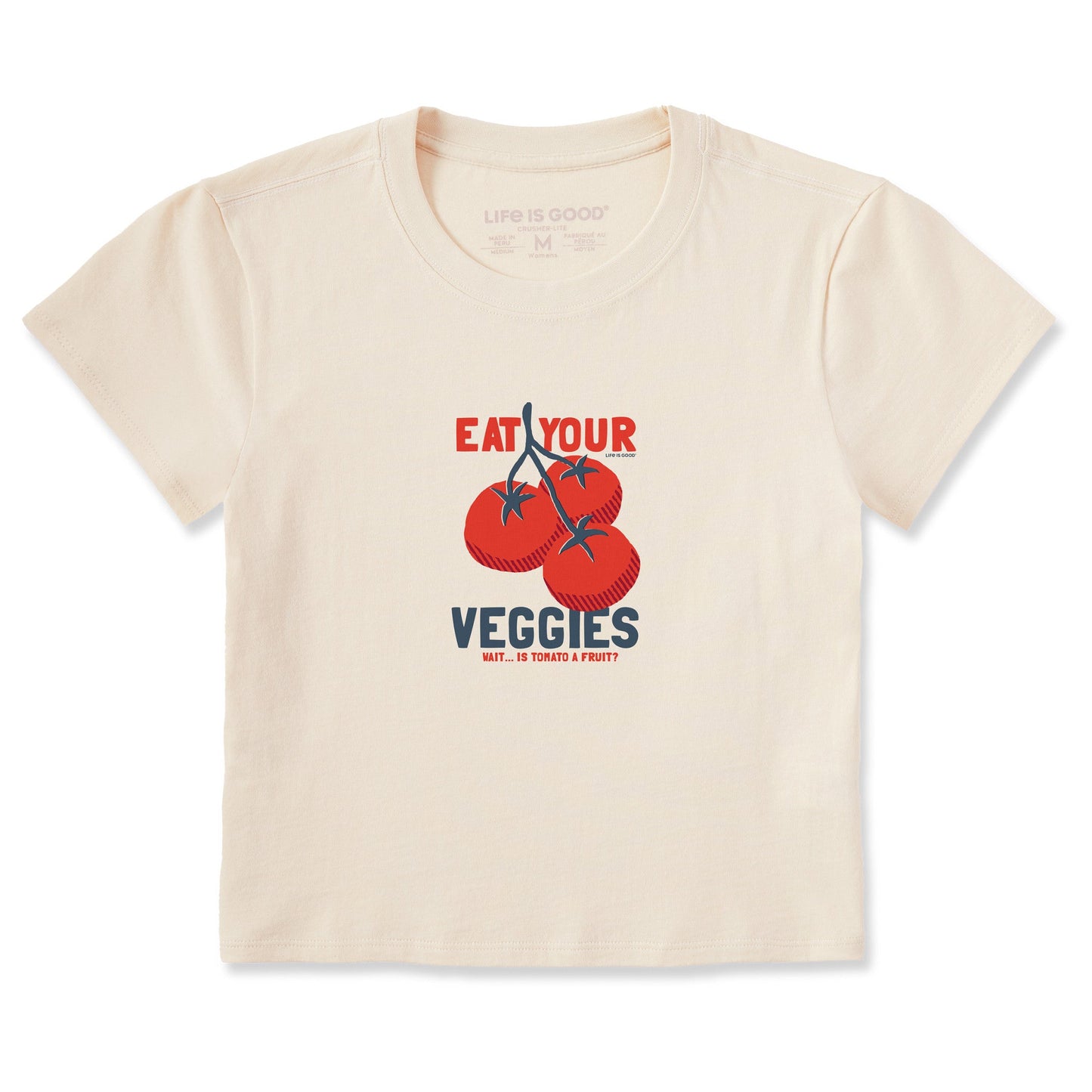 Women's Eat Your Veggies Crusher-LITE Shrunken Tee