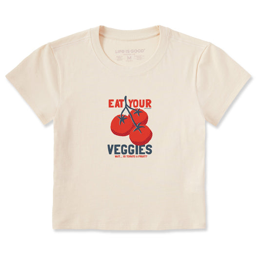 Women's Eat Your Veggies Crusher-LITE Shrunken Tee