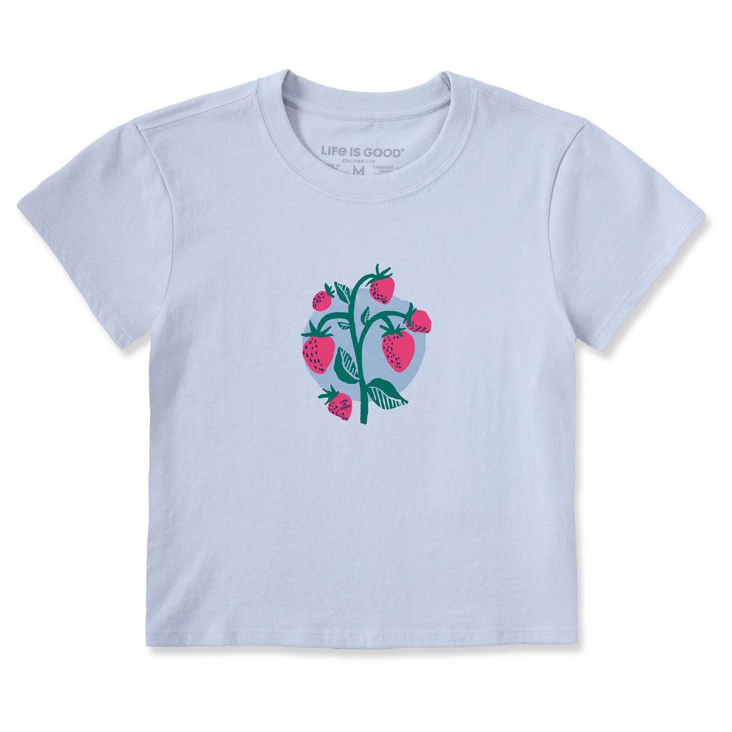 Women's Strawberry Plant Crusher-LITE Shrunken Tee