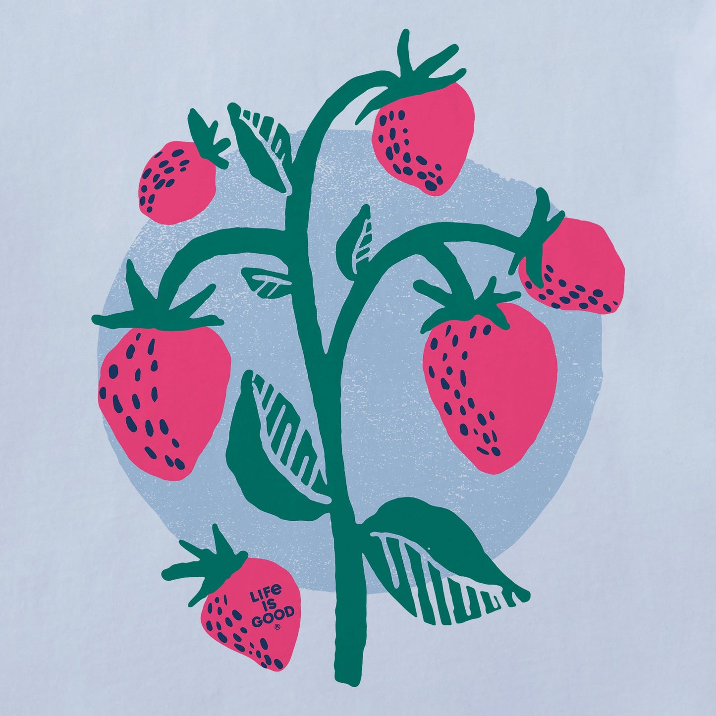 Women's Strawberry Plant Crusher-LITE Shrunken Tee