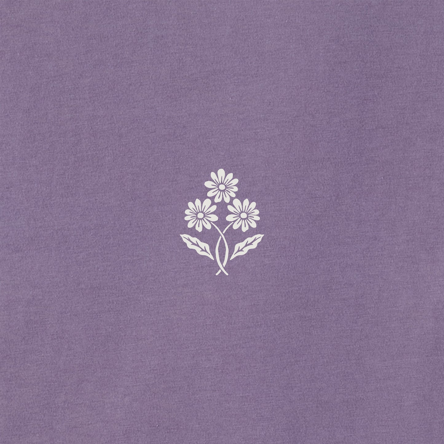 Women's Three Little Daisies Short Sleeve Crusher Tee