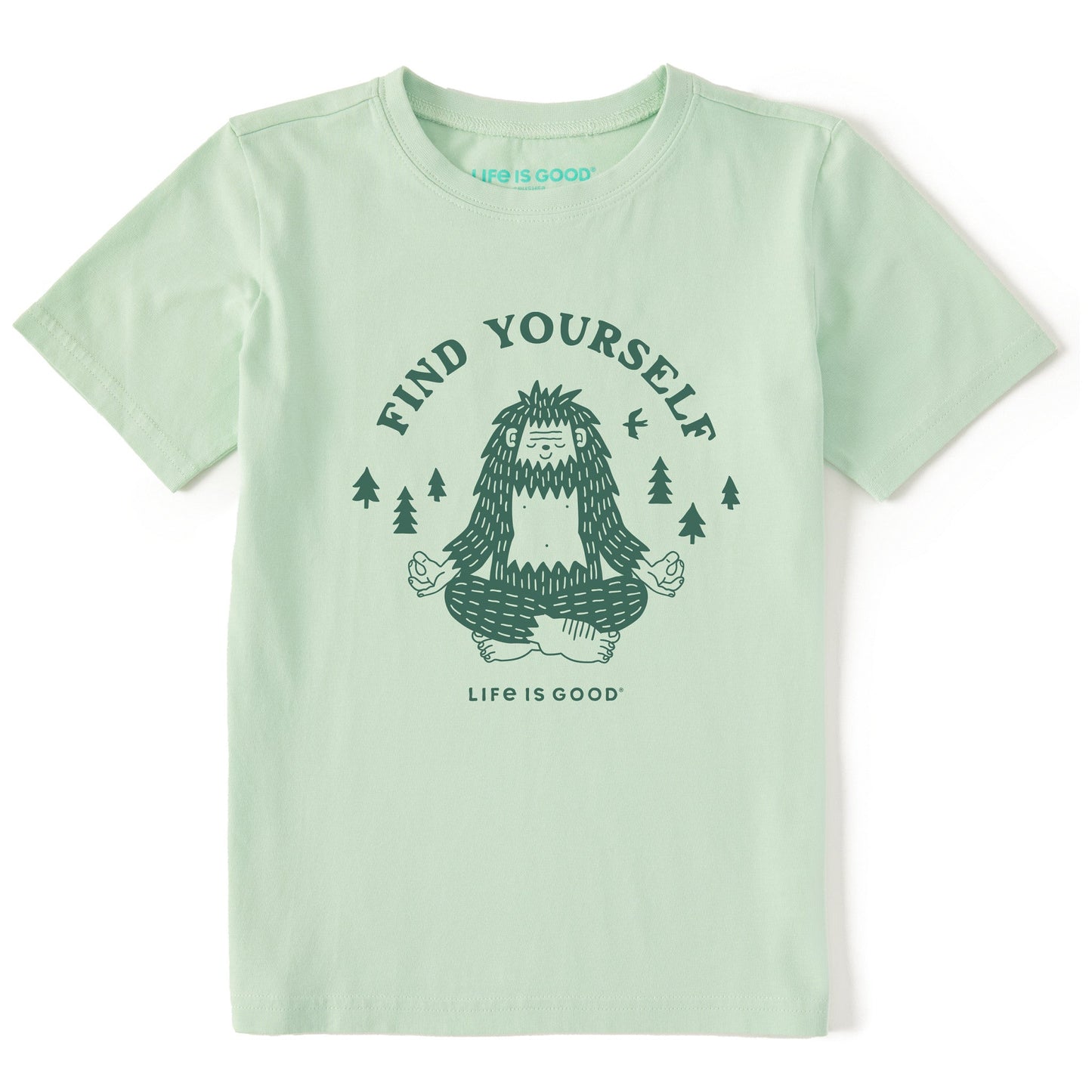 Kids Find Yourself Short Sleeve Crusher Tee