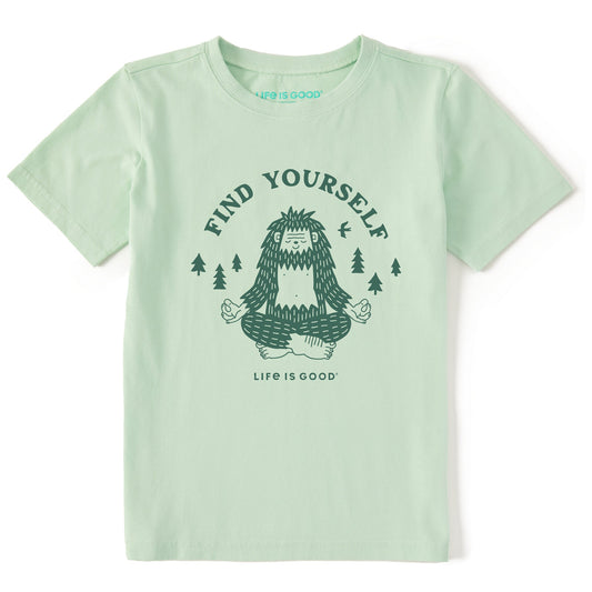 Kids Find Yourself Short Sleeve Crusher Tee