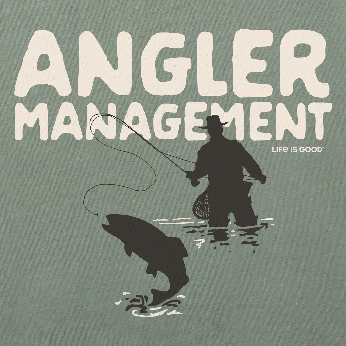 Men's Angler Management Short Sleeve Tee