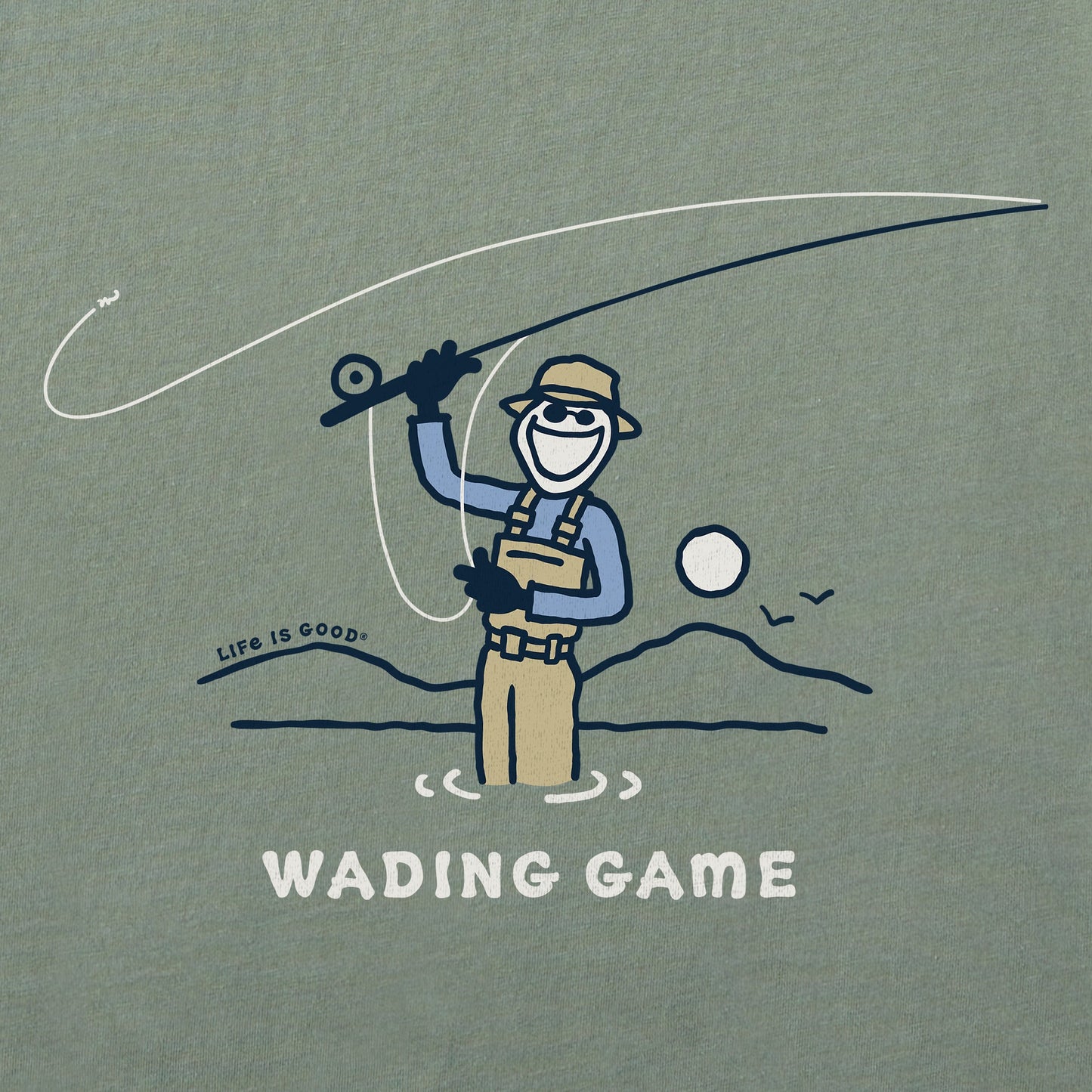 Men's Wading Game Jake Short Sleeve Tee