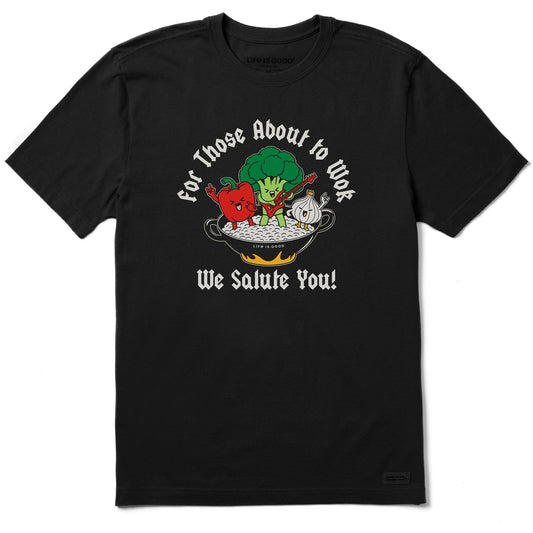 Men's For Those About to Wok Short Sleeve Tee