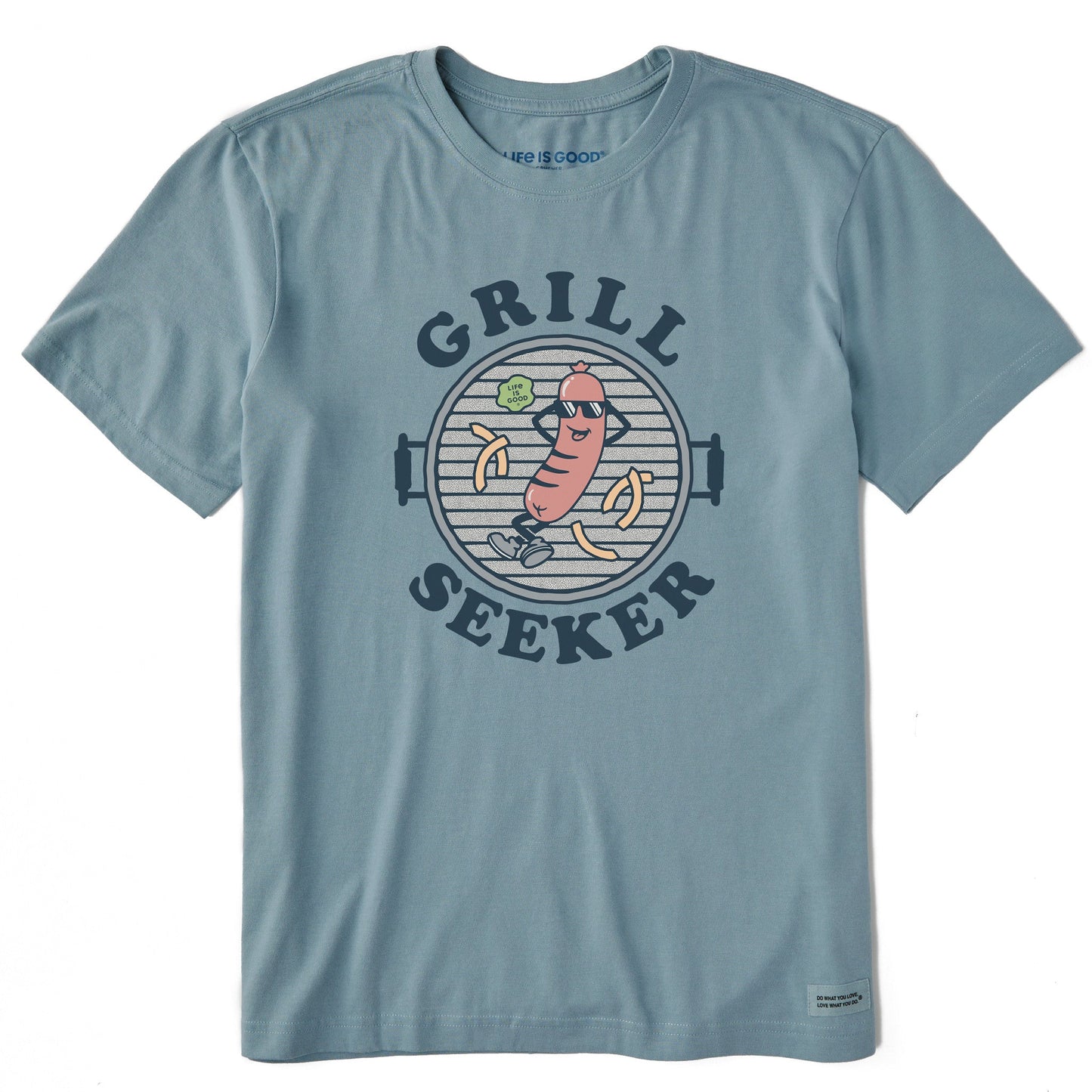 Men's Grill Seeker Sausage Short Sleeve Crusher Tee
