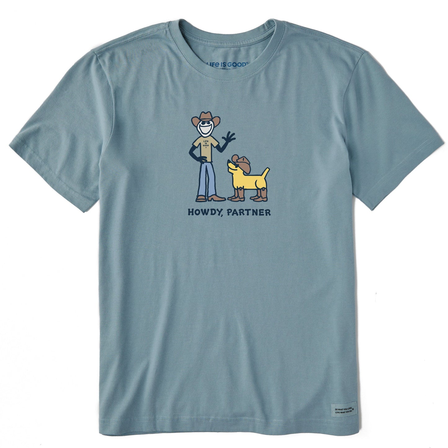Men's Howdy Partner Jake Short Sleeve Crusher Tee