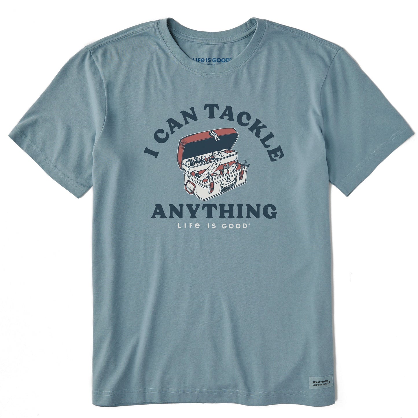 Men's I Can Tackle Anything Short Sleeve Crusher Tee