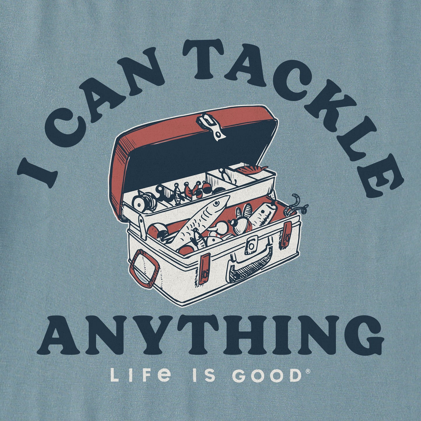 Men's I Can Tackle Anything Short Sleeve Crusher Tee