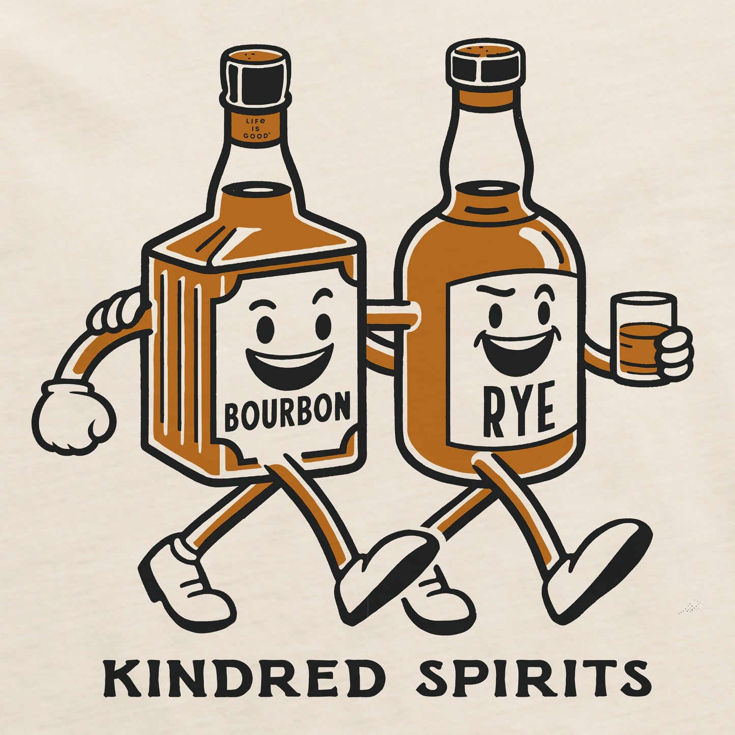 Men's Kindred Spirits Short Sleeve Crusher Tee
