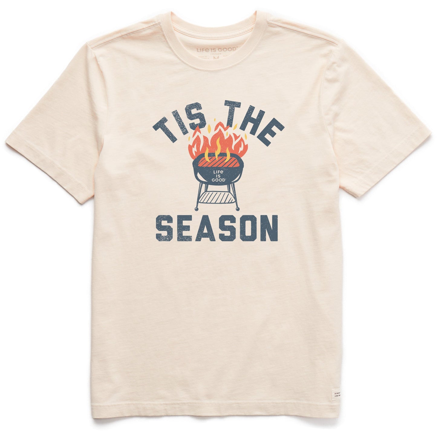 Men's Tis the Grilling Season Short Sleeve Crusher Tee