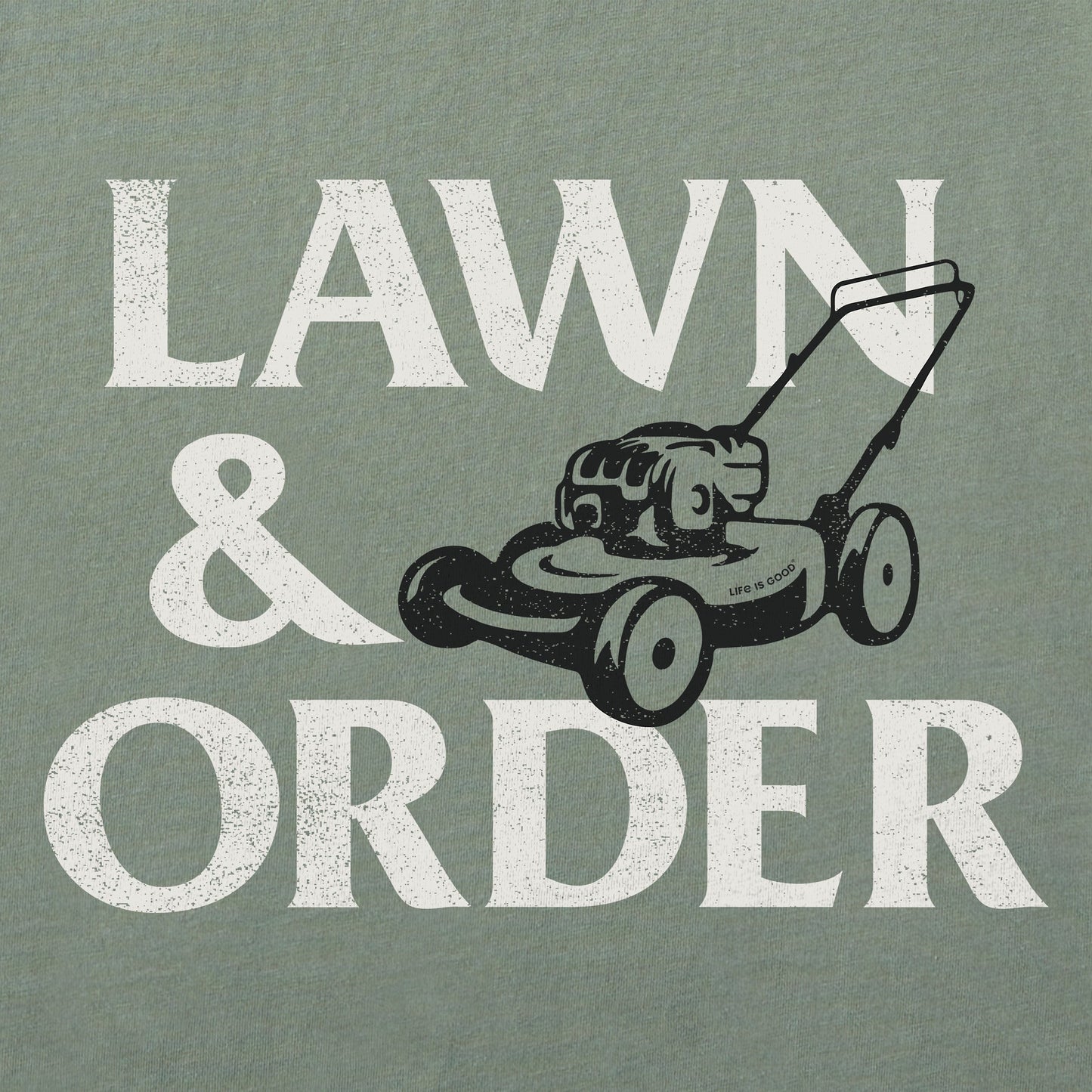 Men's Lawn and Order Logo Short Sleeve Crusher-LITE Slim Fit Tee