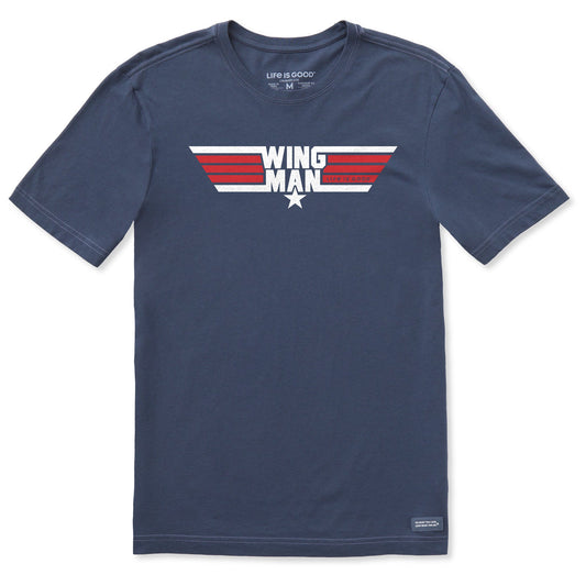 Men's Wing Man Short Sleeve Crusher-LITE Slim Fit Tee