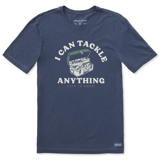 Men's I Can Tackle Anything Short Sleeve Crusher-LITE Slim Fit Tee