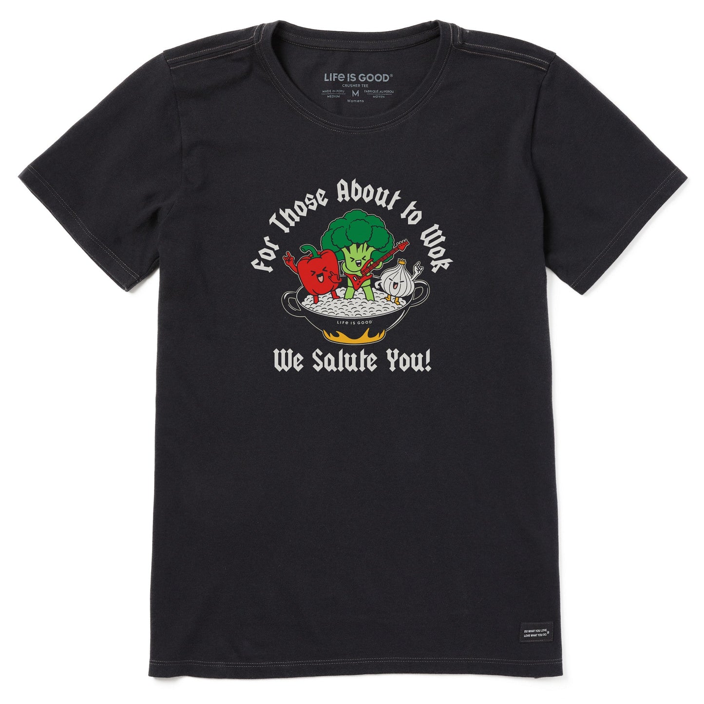 Women's For Those About to Wok Short Sleeve Tee