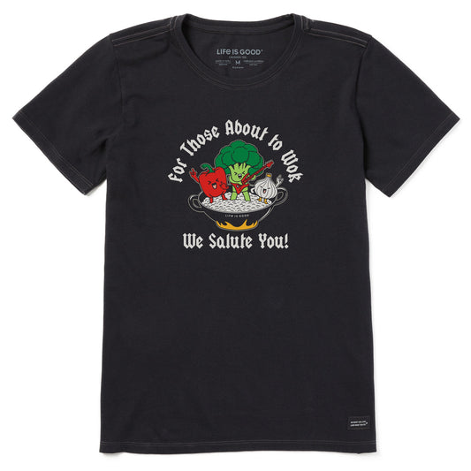 Women's For Those About to Wok Short Sleeve Tee