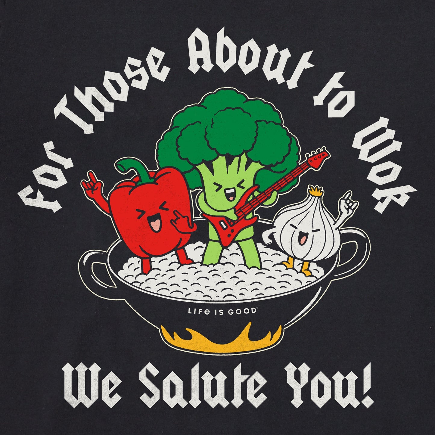 Women's For Those About to Wok Short Sleeve Tee