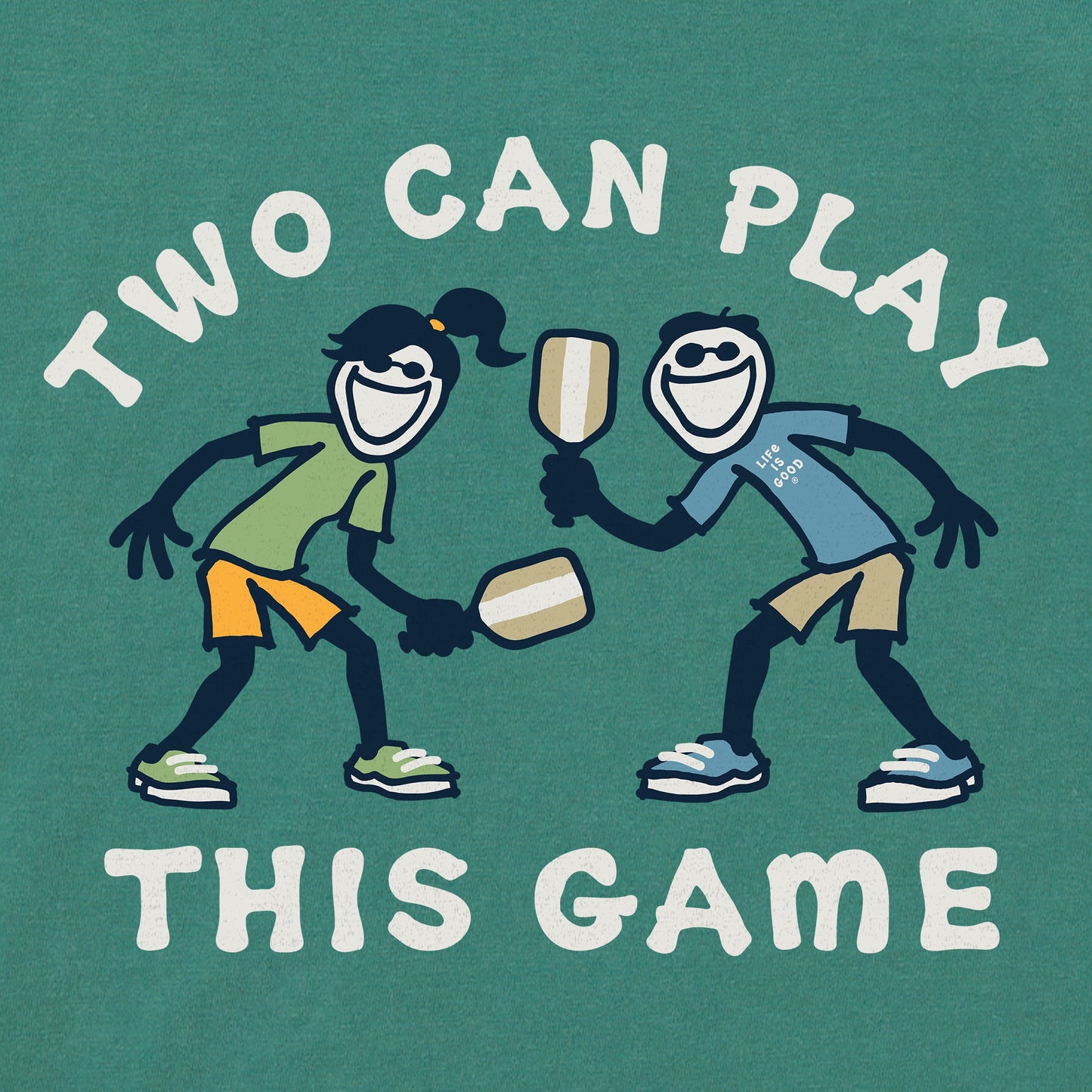Women's Two Can Play This Game Pickleball Short Sleeve Crusher Tee