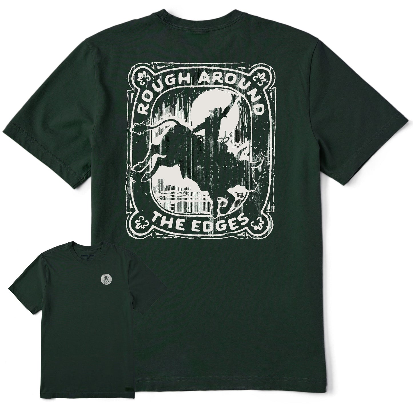 Men's Rough Around The Edges Short Sleeve Tee