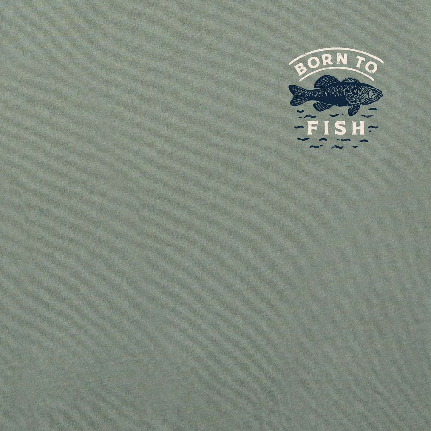 Men's Born to Fish Short Sleeve Crusher-LITE Slim Fit Tee