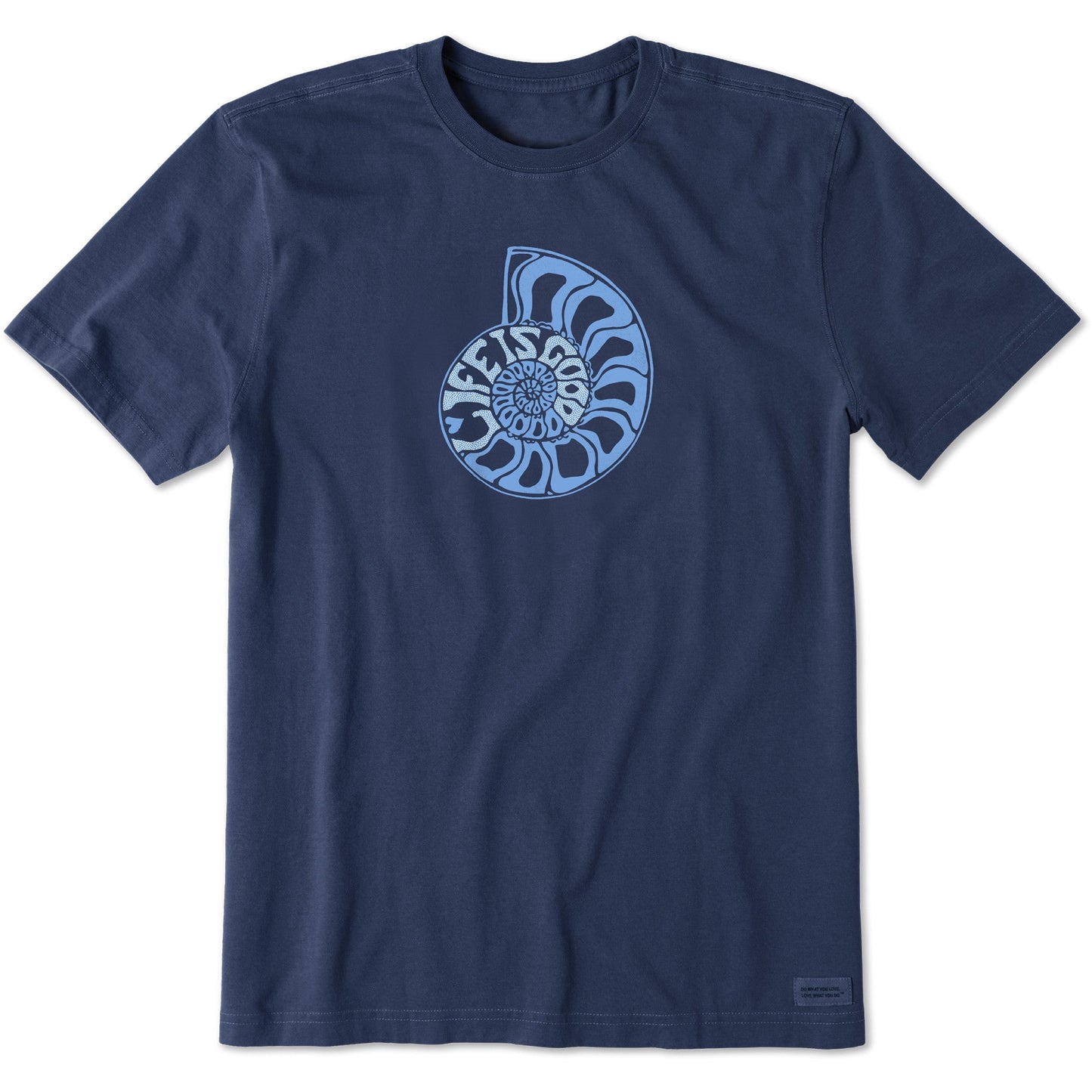 Men's Life is Good Seashell Short Sleeve Tee