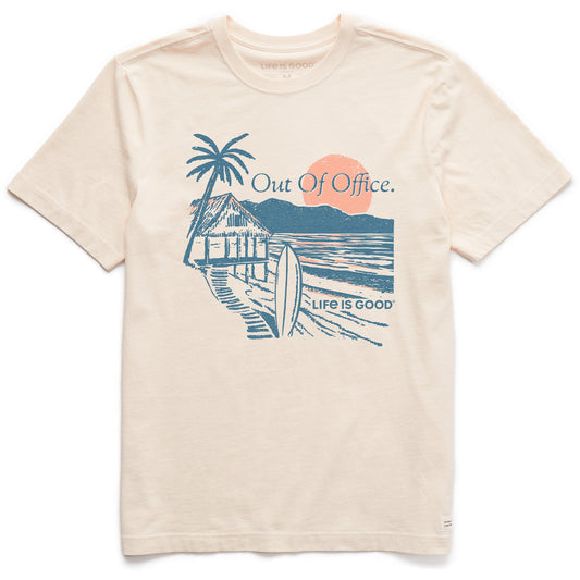 Men's Two Palm Sunset Short Sleeve Crusher Tee