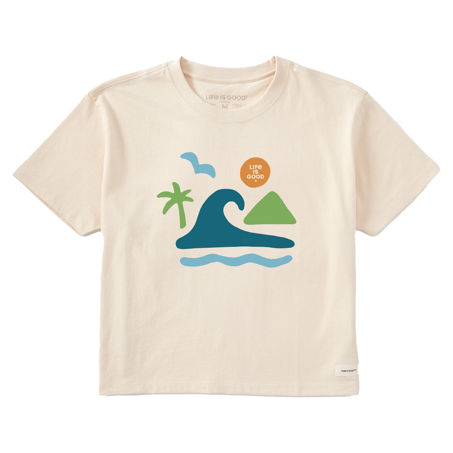 Women's The Beach Short Sleeve Crusher Boxy Tee