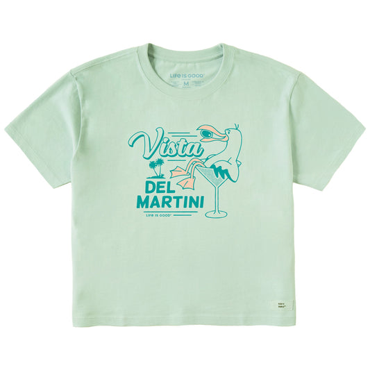 Women's Vista Del Martini Short Sleeve Crusher Boxy Tee
