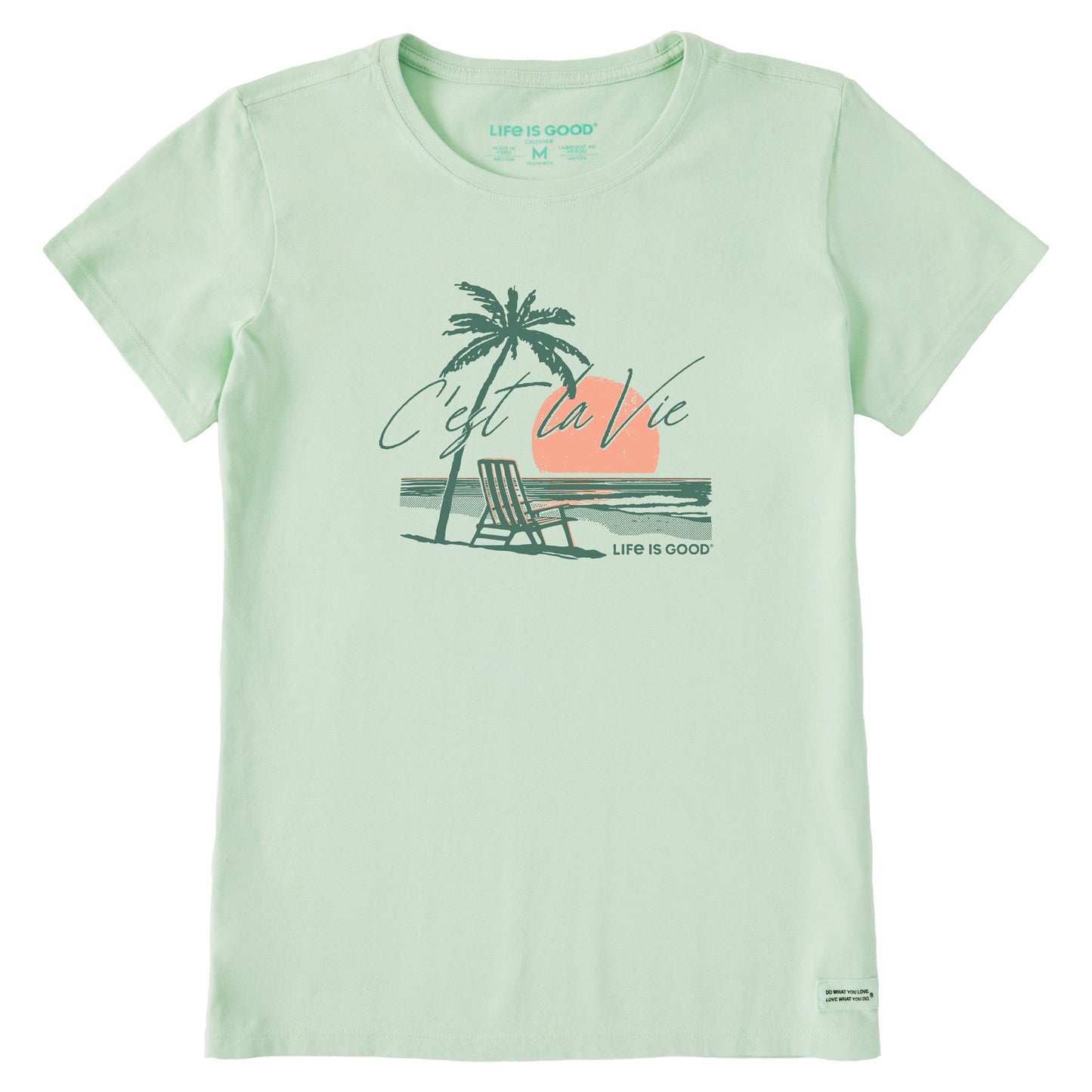 Women's C'est La Vie Short Sleeve Crusher Tee