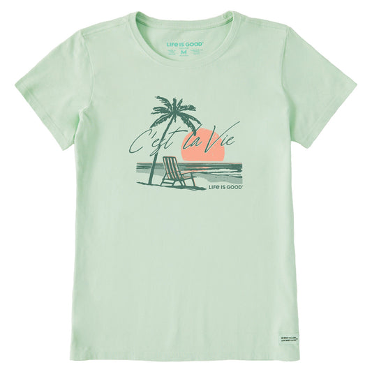 Women's C'est La Vie Short Sleeve Crusher Tee