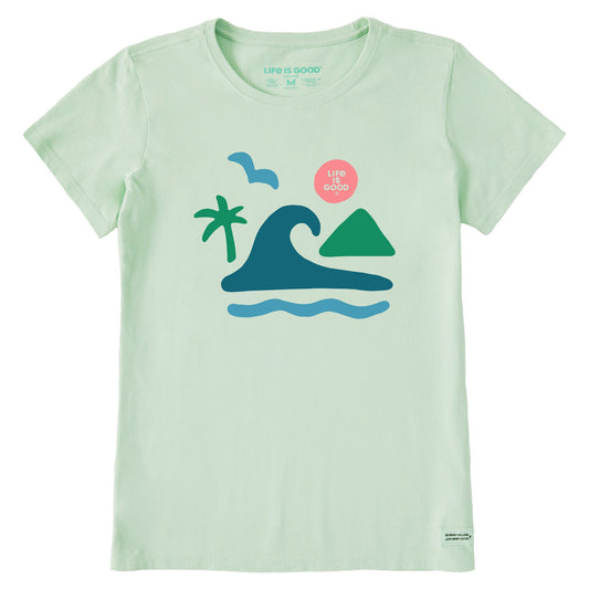 Women's The Beach Short Sleeve Crusher Tee