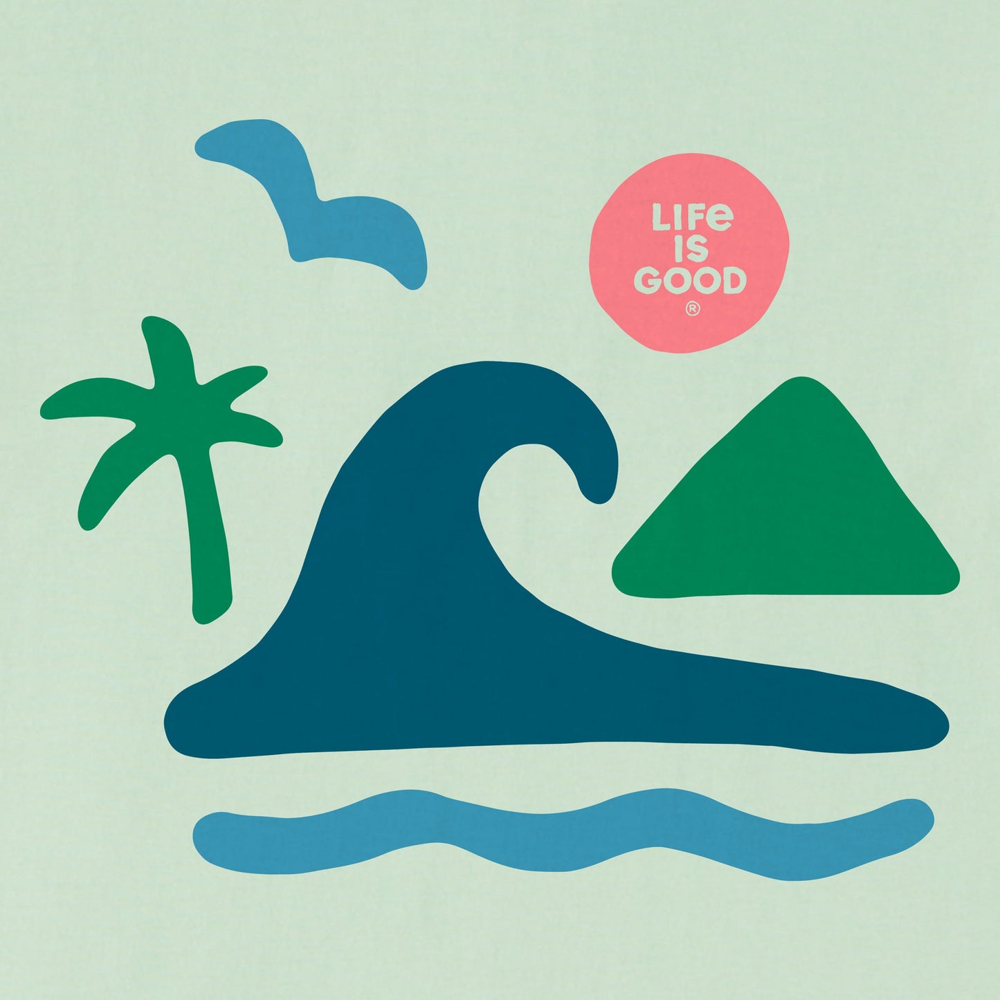 Women's The Beach Short Sleeve Crusher Tee