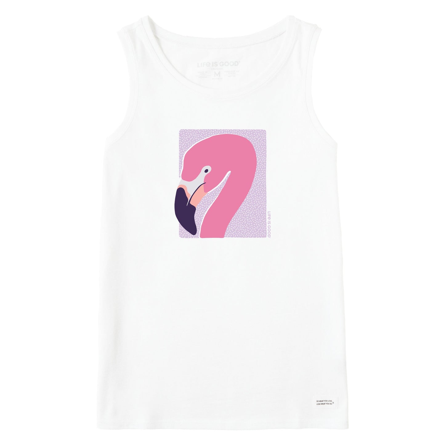 Women's Flamingo Face Crusher Tank
