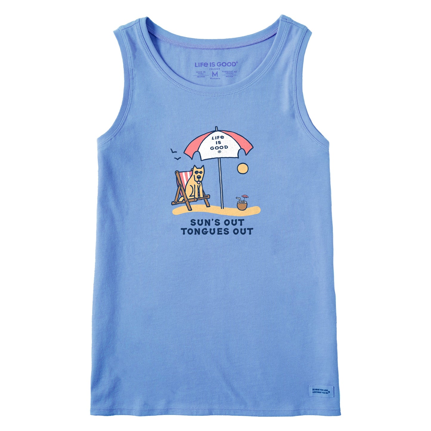 Women's Sun's Out Tongues Out Crusher Tank