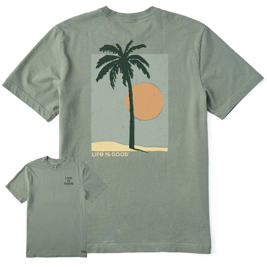 Men's Palm Tree Beach Short Sleeve Tee