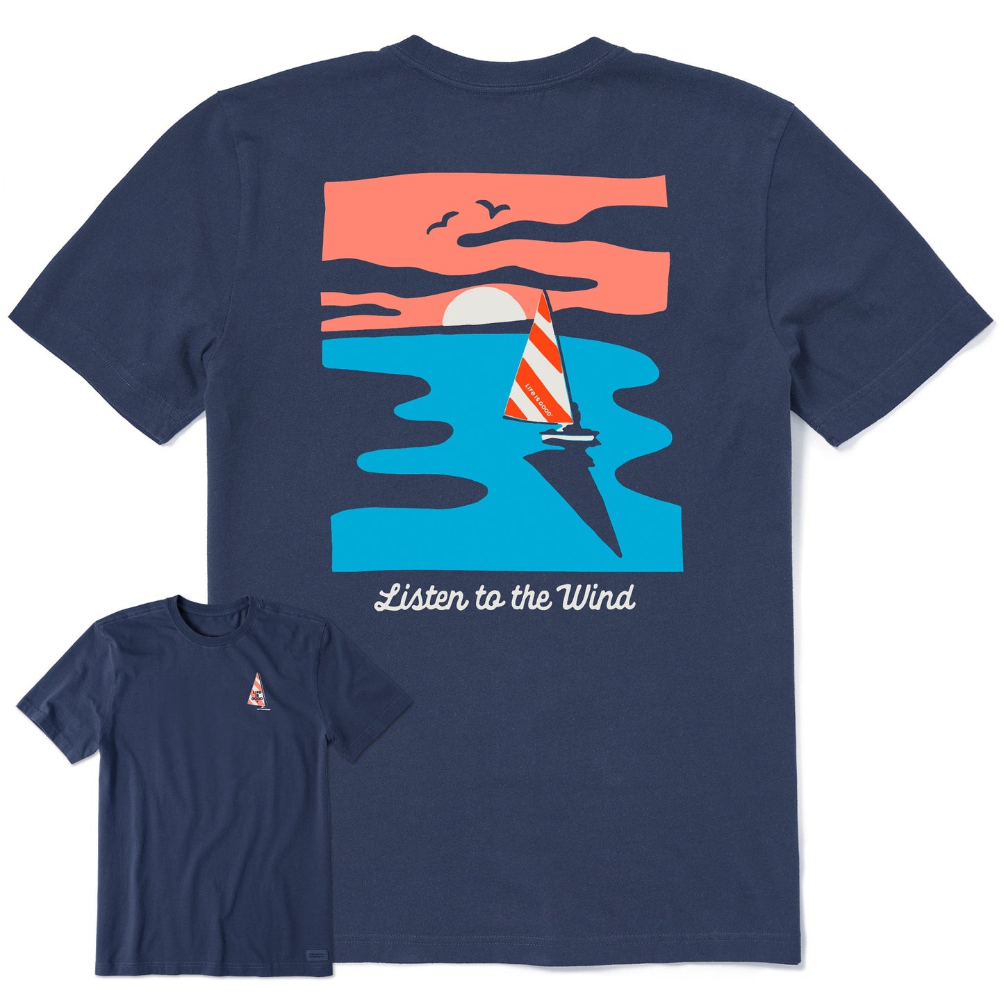 Men's Listen to the Wind Short Sleeve Tee